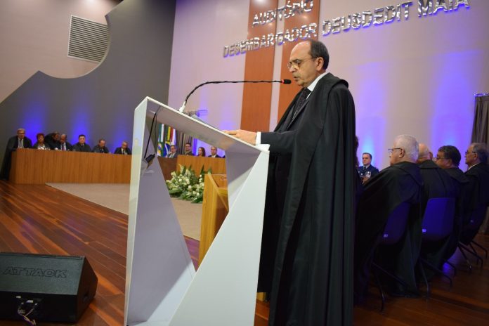 Desembargador Amílcar Maia é empossado presidente do Tribunal de Justiça do Rio Grande do Norte