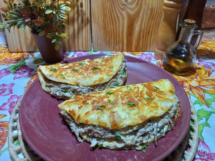 Aprenda a fazer uma deliciosa crepioca de queijo coalho