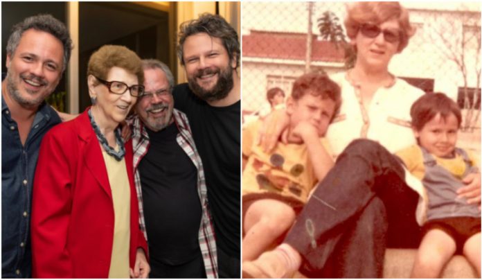 Mãe dos atores Selton e Danton Mello morre aos 83 anos: ‘Minha mãe é minha arte’