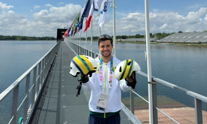 Pepê Gonçalves vai usar capacete em homenagem a Ayrton Senna em Paris-2024 na prova de canoagem