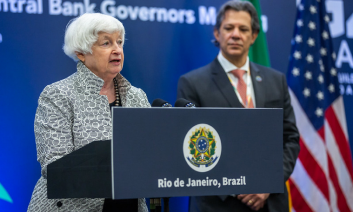 Desde início do governo Biden, aumentamos cooperação com Brasil, diz secretária do Tesouro dos EUA