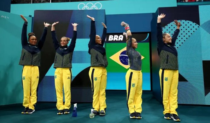 BRONZE HISTÓRICO: Brasil conquista medalha inédita por equipes da ginástica artística