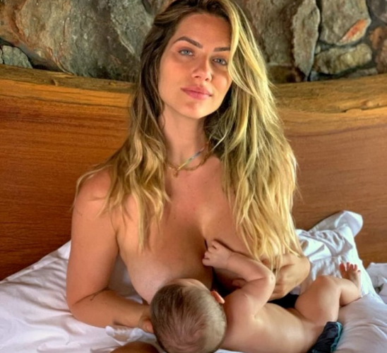 Giovanna Ewbank relembra nascimento de Zyan e desabafa sobre maternidade
