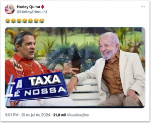 “Não vai pegar”, diz PT sobre memes que ligam Haddad a impostos