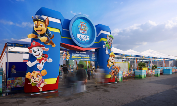 Mergulhe na aventura: o inédito campo de treinamento da Patrulha Canina em São Paulo