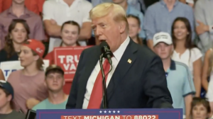 Trump diz que apoiadores não precisarão mais votar depois de 2024