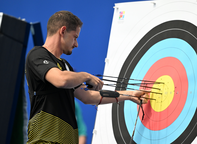 Olimpíadas 2024: Marcus D’Almeida, favorito ao ouro no tiro com arco, fica em 17º no ranqueamento