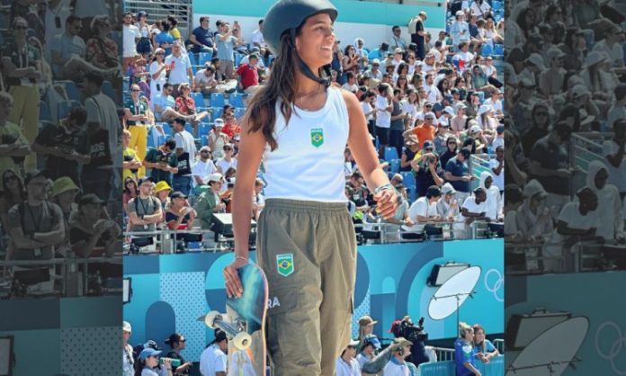 Com maior nota da história das Olimpíadas, Rayssa Leal garante vaga na final do skate