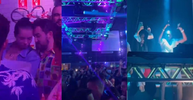 Vincent Martella e Mike Estime, de ‘Todo Mundo Odeia o Chris’, curtem balada em João Pessoa