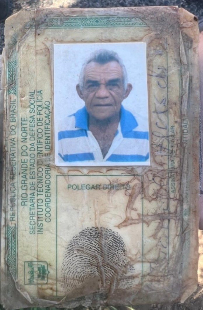 Ciclista de 87 anos morre atropelado por um carro no Oeste do RN