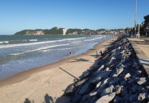 Superintendência do Patrimônio da União autoriza obra da engorda na praia de Ponta Negra